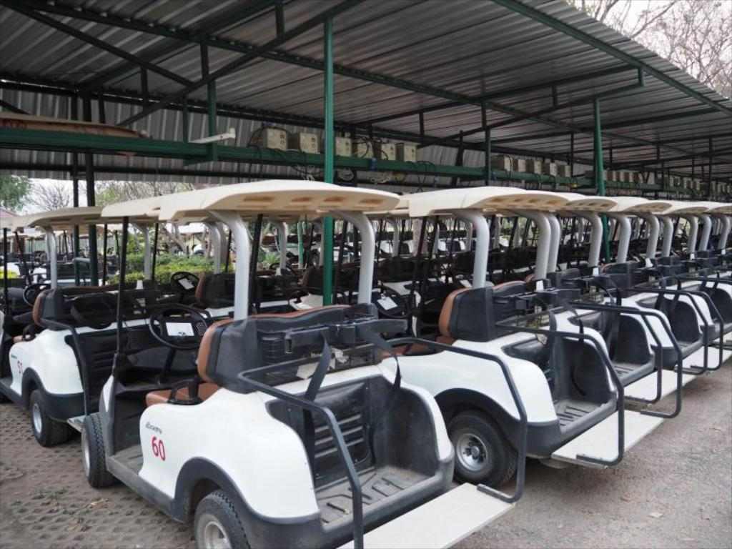 Golf Quarantine Sawang resort Thailand
