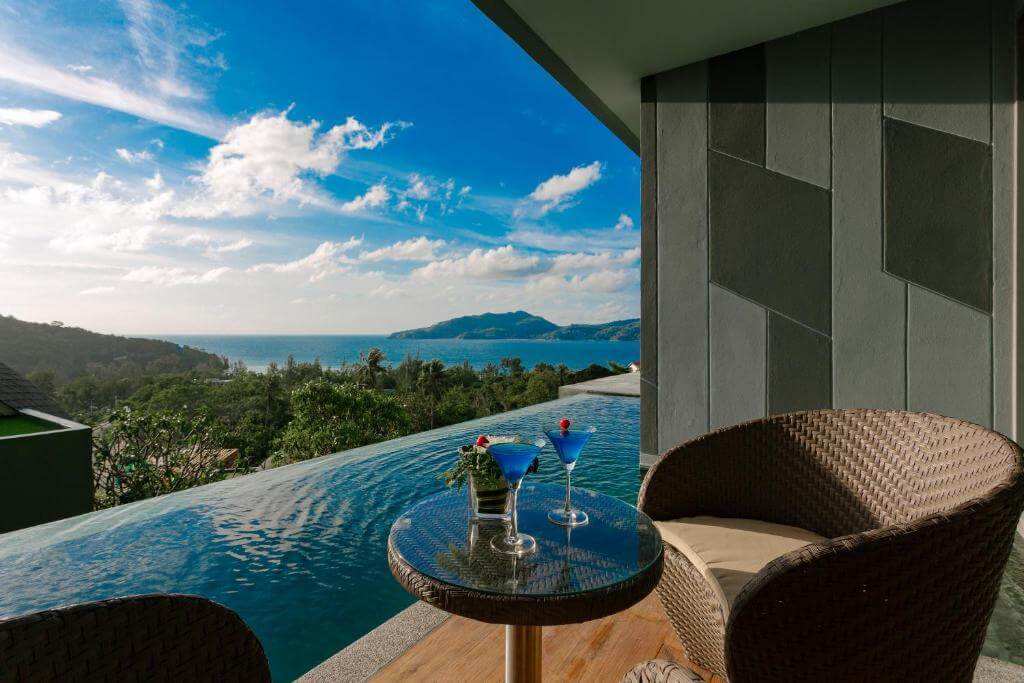 The Crest Phuket Deluxe Pool access sea view 9