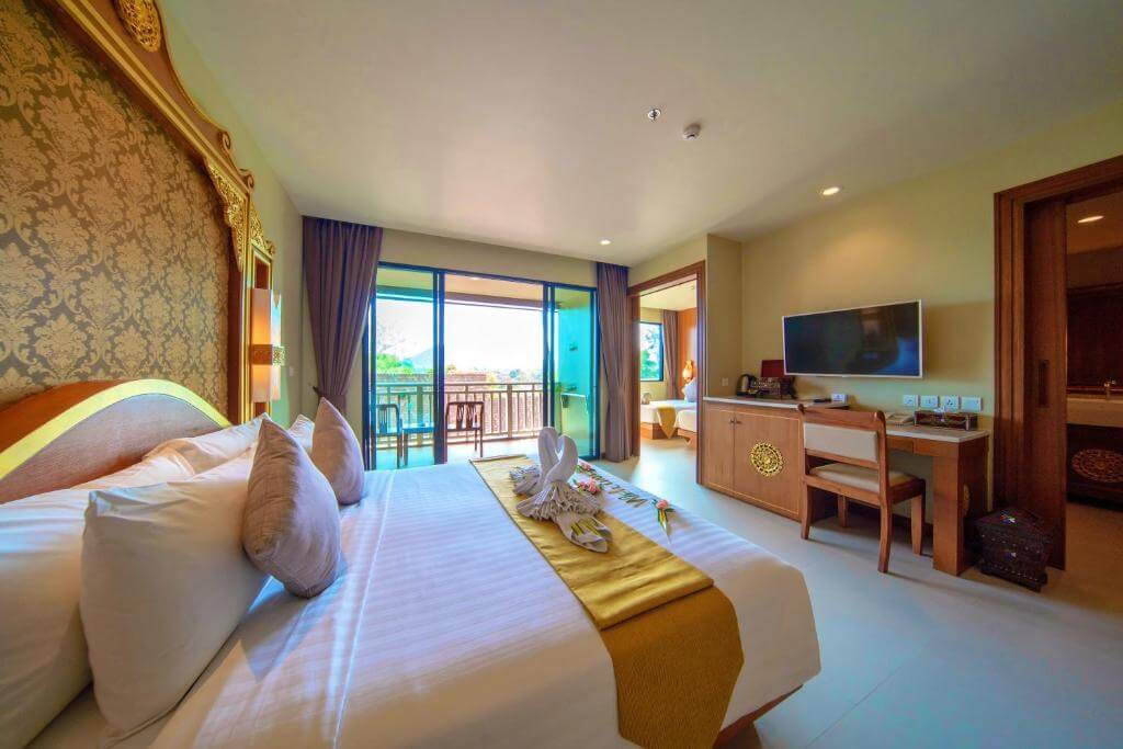 Deluxe Family Room at Maikhao Palm Beach Resort View