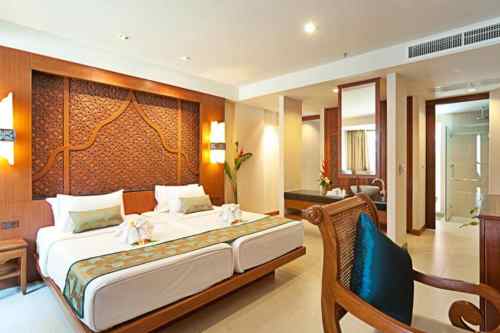 Superior pool view Room at Rawai Palm Beach Resort Phuket