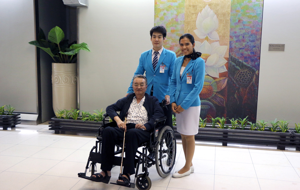 Fast Track Service Bangkok Airport Wheelchair