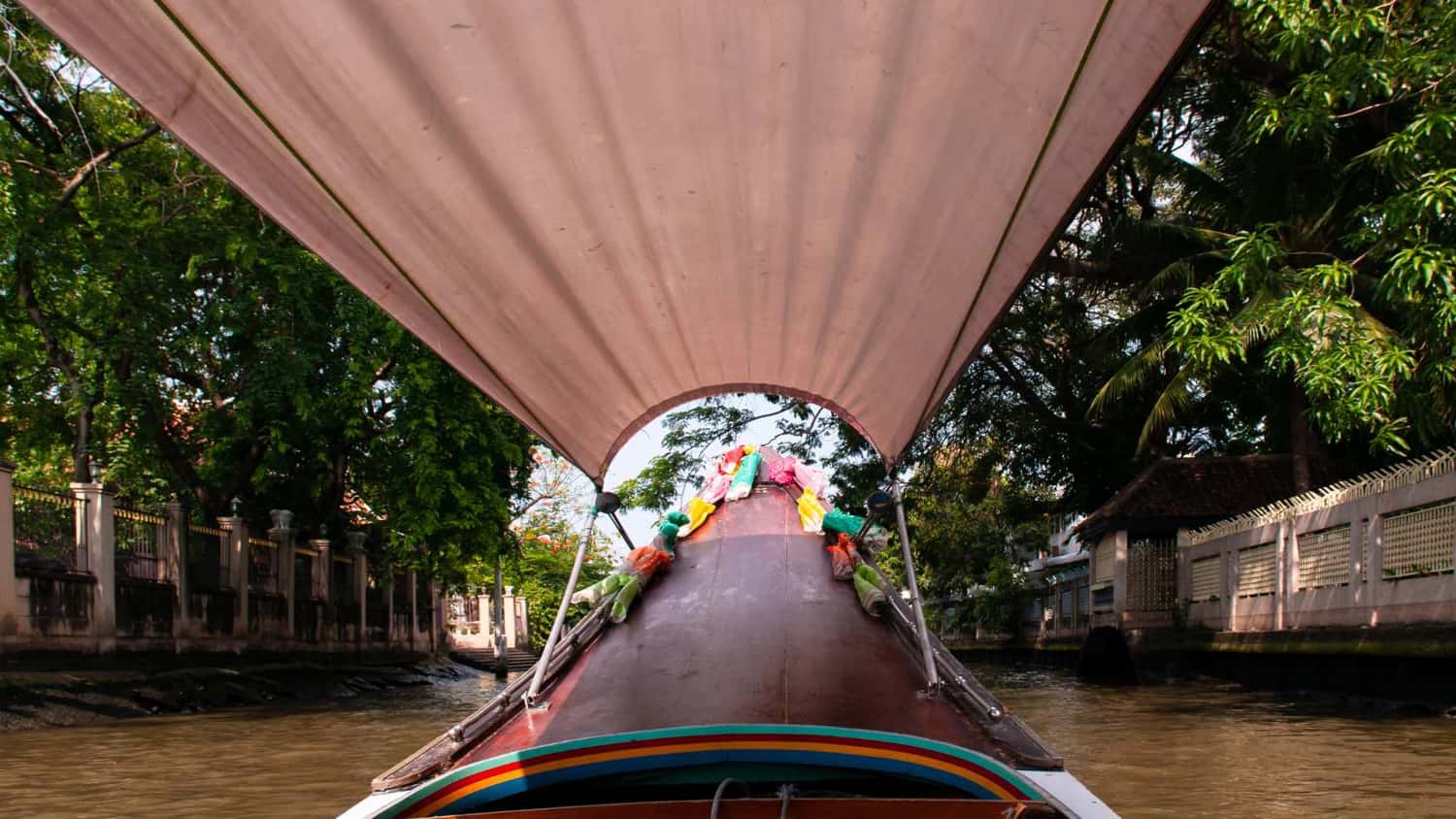Canals tour in Bangkok